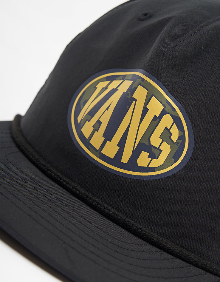 Vans Worldwide94 Unstructured Snapback Cap - Black
