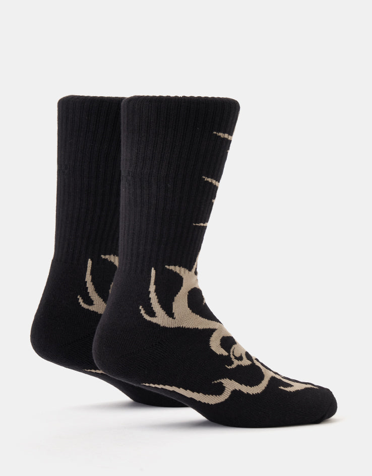 Vans LX Tribal Crew Socks - Black