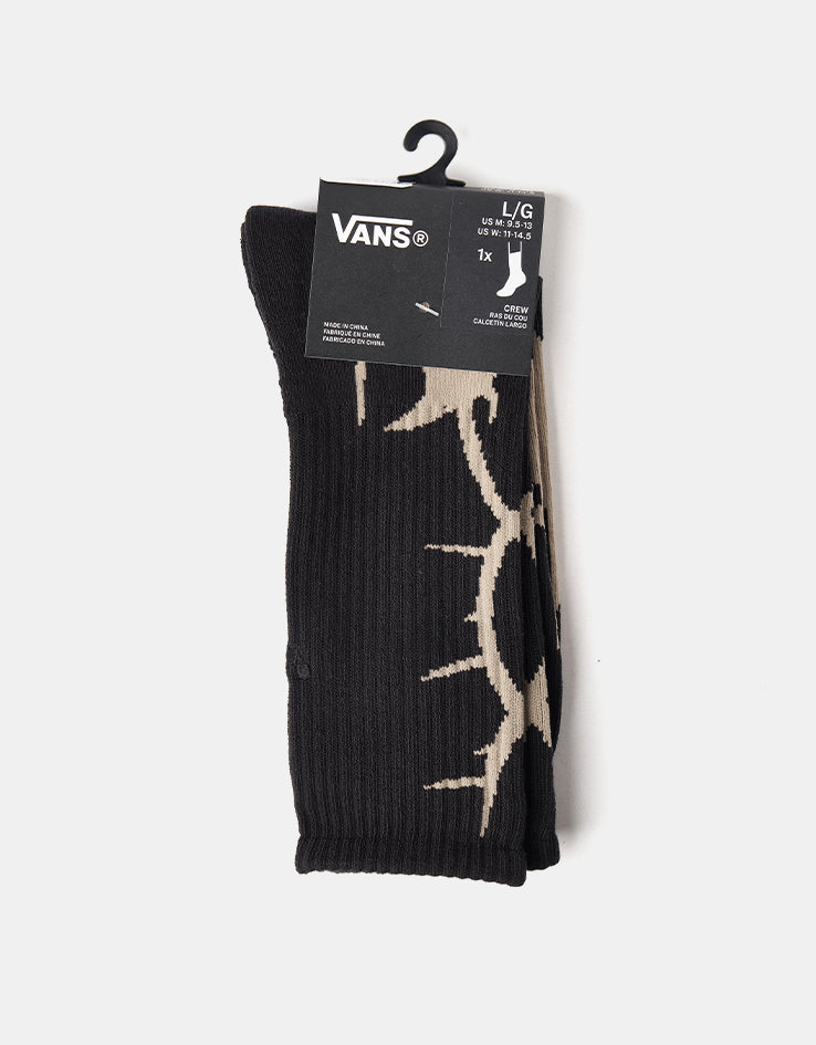 Vans LX Tribal Crew Socks - Black