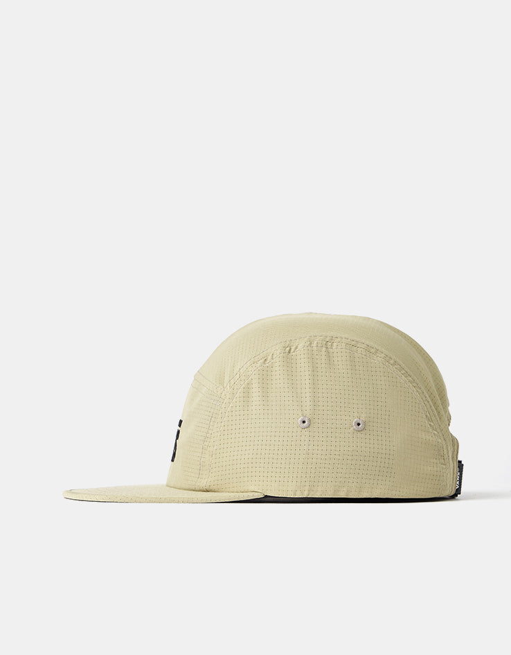 Vans Stretch Logo Camper 5 Panel Cap - Soft Sage