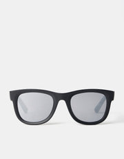 Vans Spicoli Sunglasses - Matte Black/Silver Mirror