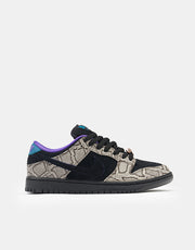 Nike SB 'Dashawn Jordan' Dunk Low Pro Skate Shoes - String/Black-Bright Spruce-Fierce Purple
