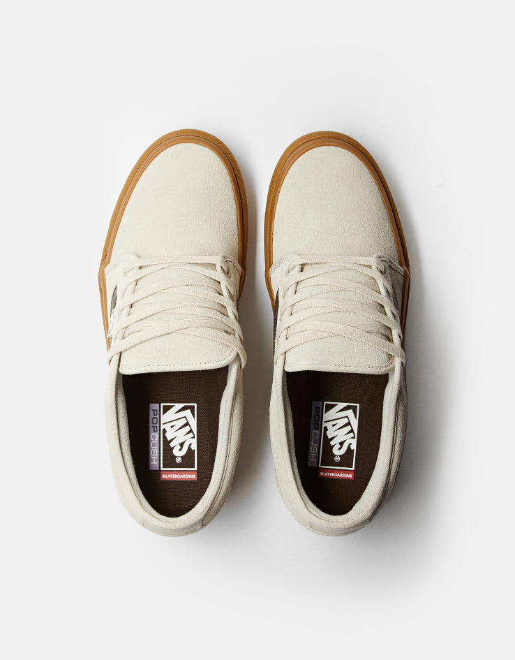 Vans Skate Chukka Low Sidestripe Shoes - Taupe Mist