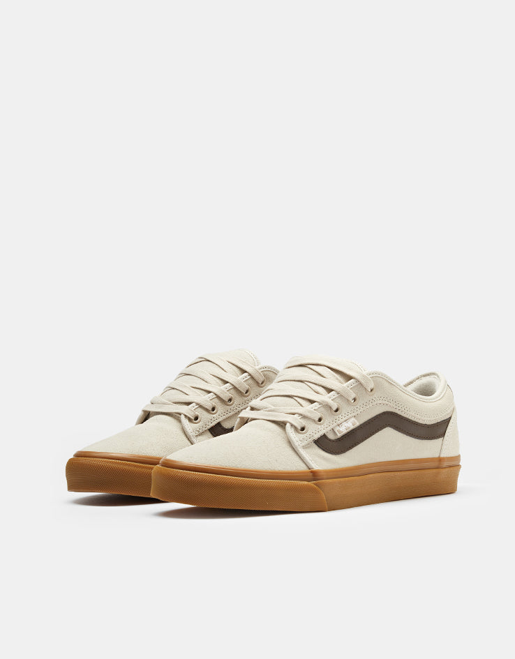 Vans Skate Chukka Low Sidestripe Shoes - Taupe Mist