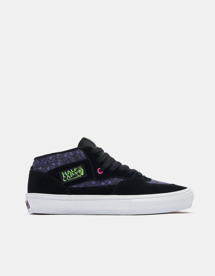 Vans Skate Half Cab Shoes - Acid Airbrush Violet Purple