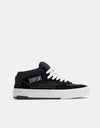 Vans Skate Half Cab Wafflecup Shoes - Black/White