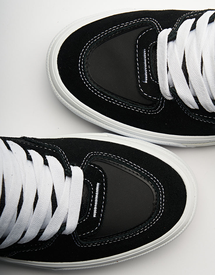 Vans Skate Half Cab Wafflecup Shoes - Black/White