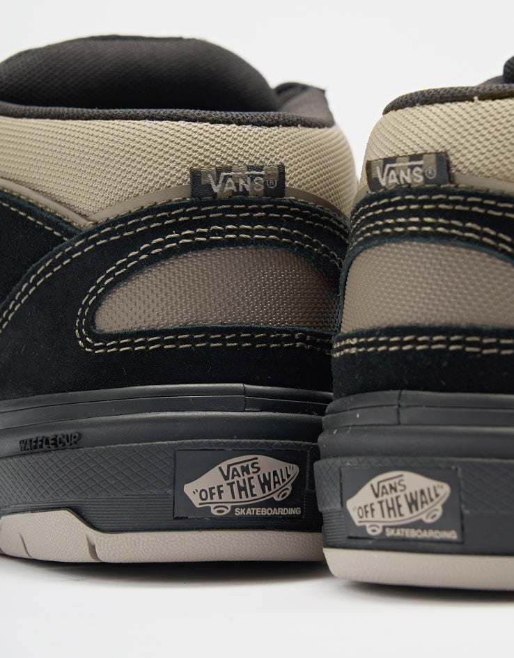 Vans Skate Half Cab Wafflecup Shoes - Black/Peyote