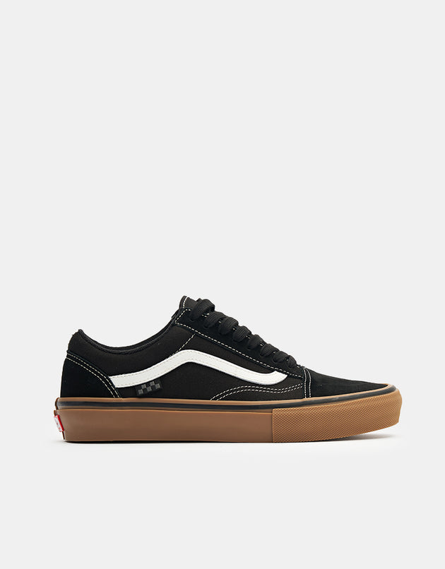 Vans Skate Old Skool Shoes - Black/Gum/White