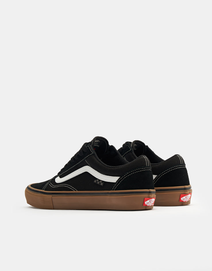 Vans Skate Old Skool Shoes - Black/Gum/White