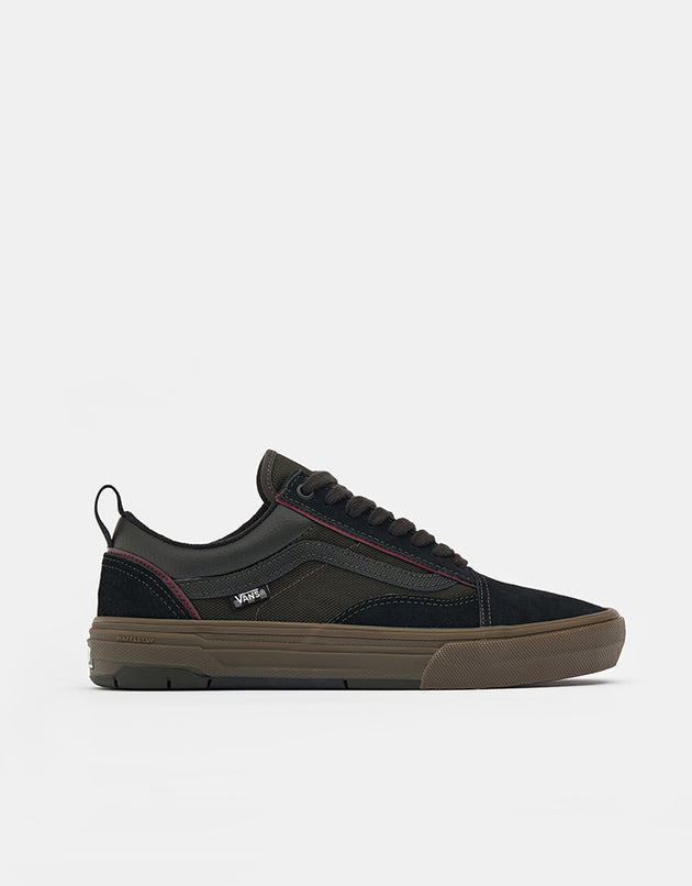 Vans Skate Old Skool Wafflecup Shoes - Black/Dark Gum