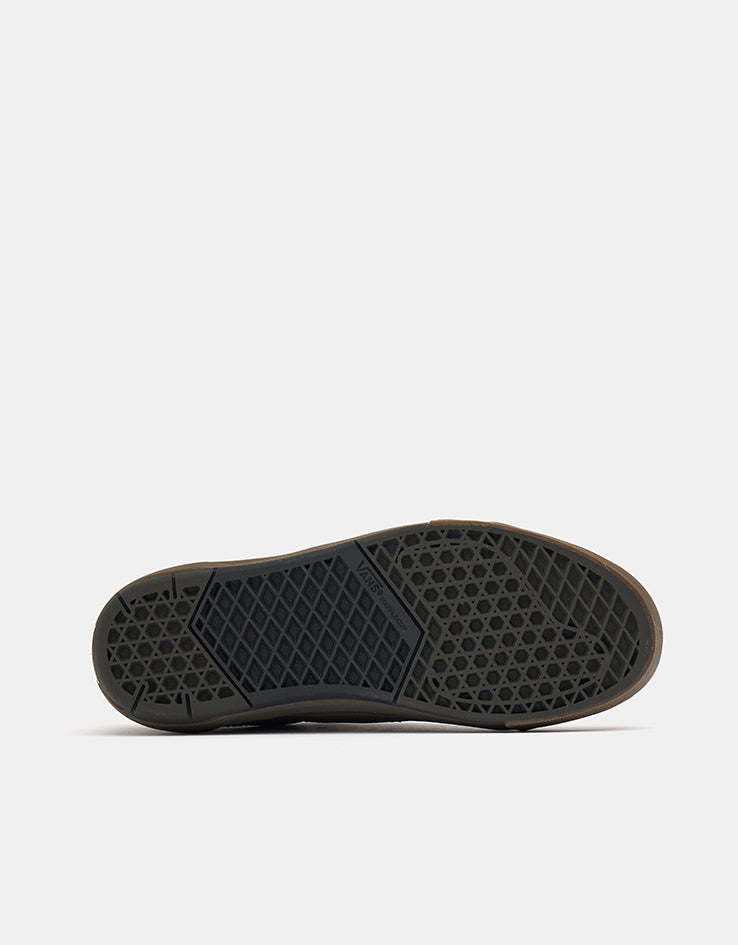 Vans Skate Old Skool Wafflecup Shoes - Black/Dark Gum