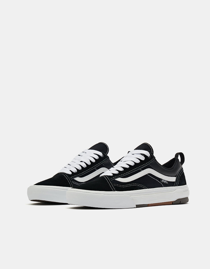 Vans Skate Old Skool Wafflecup Shoes - Black/White