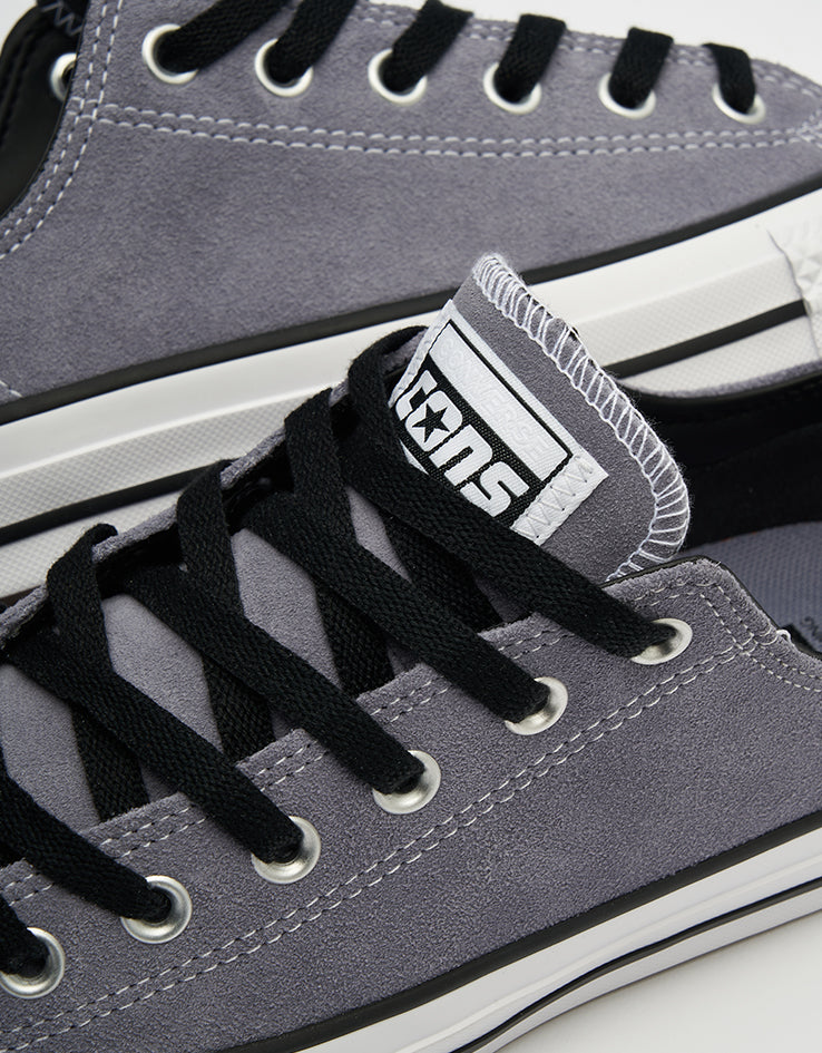 Converse Chuck Taylor All Star Pro Ox Suede Skate Shoes - Thunder Whale/Black/White