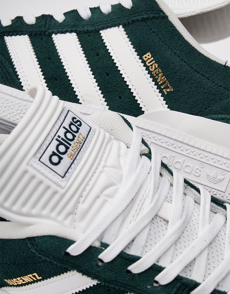 adidas Busenitz Skate Shoes - Aurora Ivy/White/Gold Metallic