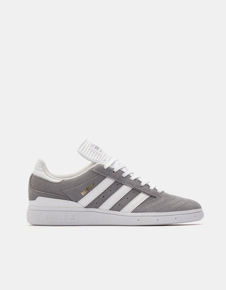 adidas Busenitz Skate Shoes - Grey/White/Gold Metallic