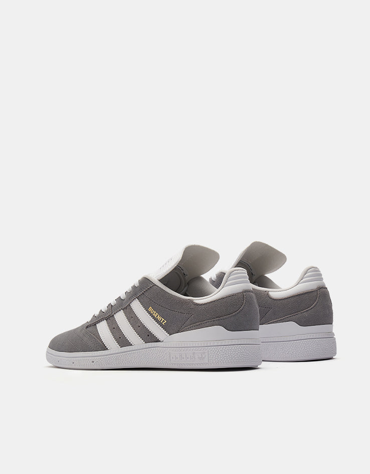 adidas Busenitz Skate Shoes - Grey/White/Gold Metallic