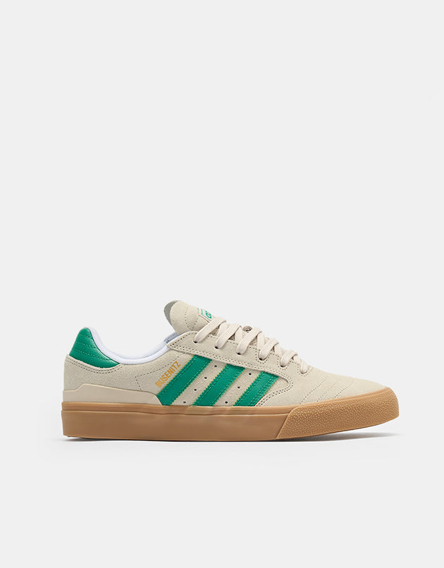 adidas Busenitz Vulc II Skate Shoes - Alumina/Court Green/Gum