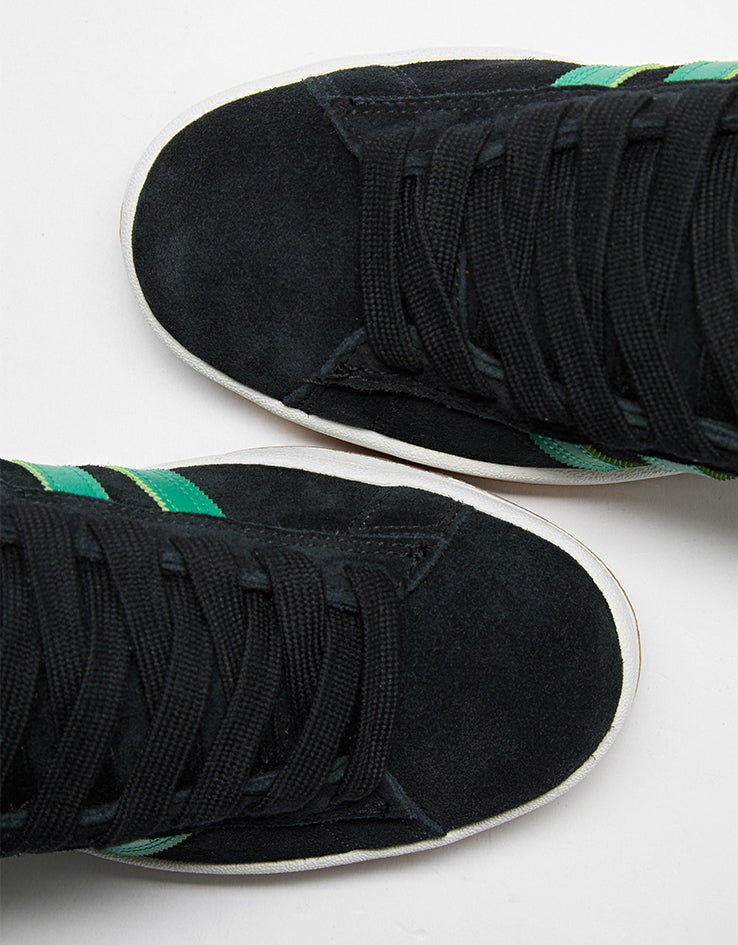 adidas Campus 90s ADV Skate Shoes - Core Black/Court Green/White