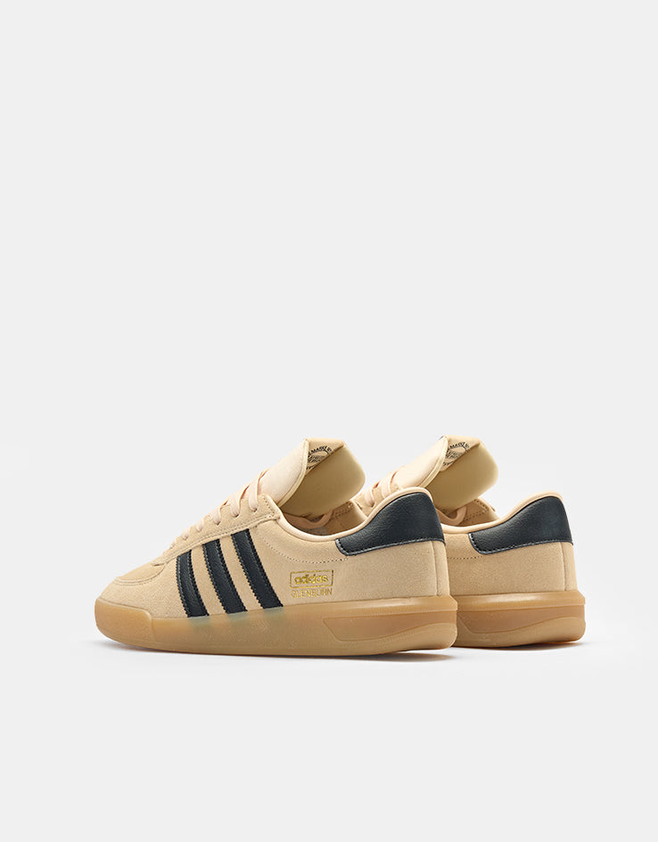 adidas Glenburn Skate Shoes - Sand Strata/Core Black/Gum