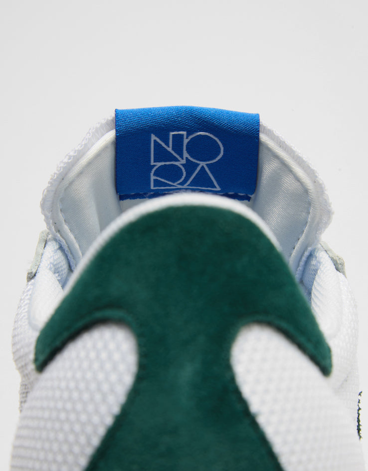 adidas Nora Skate Shoes - White/Aurora Ivy/Wonder Sage