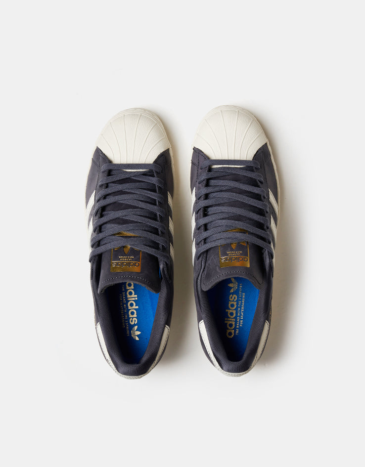 adidas Superstar 80 ADV Skate Shoes - Aurora Onix/Chalk White/Off White