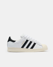 adidas Superstar ADV Skate Shoes - White/Core Black/Gold Metallic
