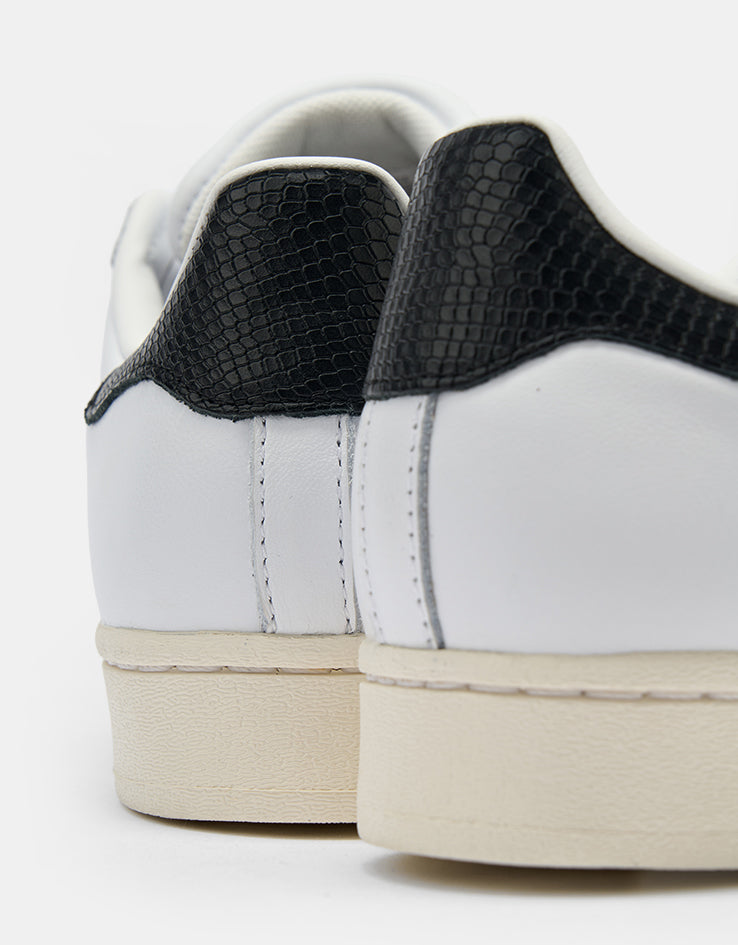 adidas Superstar ADV Skate Shoes - White/Core Black/Gold Metallic