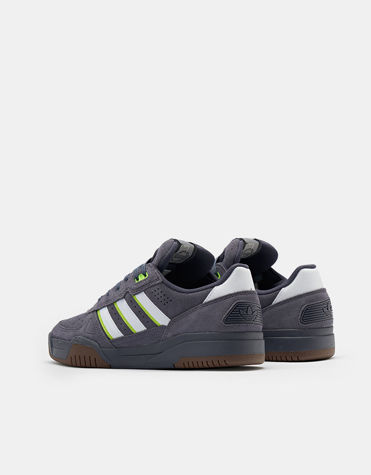 adidas Tekkira Cup Skate Shoes - Aurora Onix/White/Solar Slime