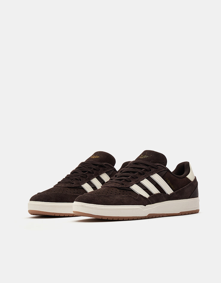 adidas Tyshawn II Skate Shoes - Aurora Coffee/Off White/Chalk White
