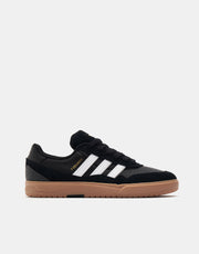 adidas Tyshawn II Skate Shoes - Core Black/Gum