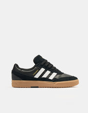 adidas Tyshawn II Skate Shoes - Core Black/Gum