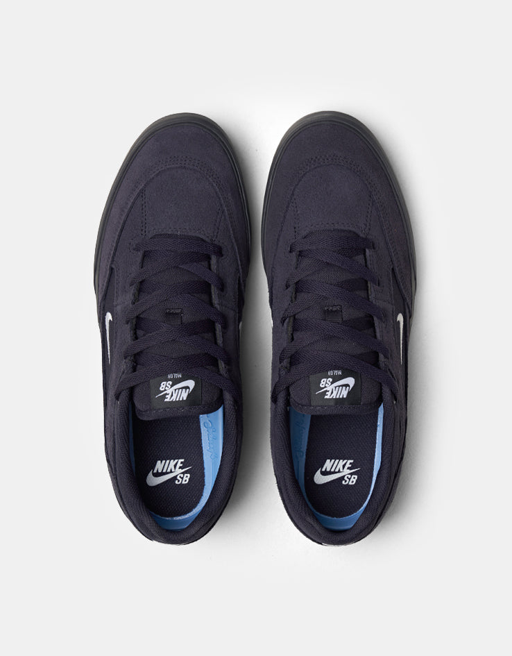 Nike SB Malor Skate Shoes - Blueprint/White-Blueprint-Off Noir