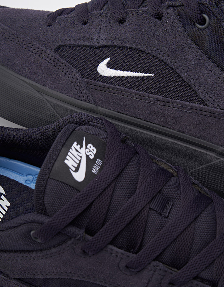 Nike SB Malor Skate Shoes - Blueprint/White-Blueprint-Off Noir