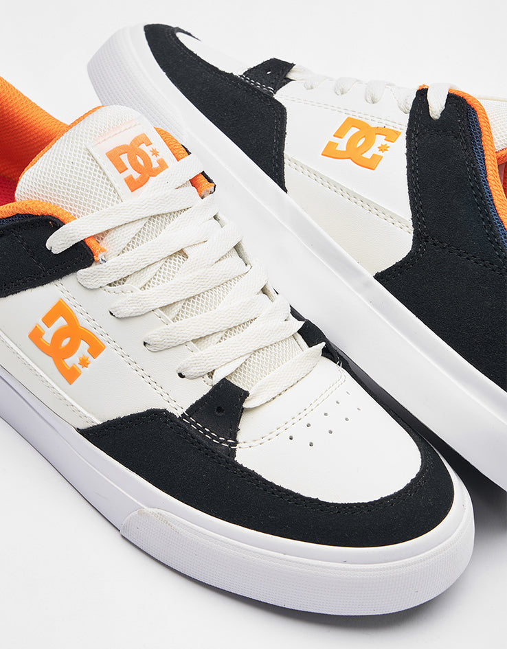 DC Onyx S Skate Shoes - Grey/Off White/Orange