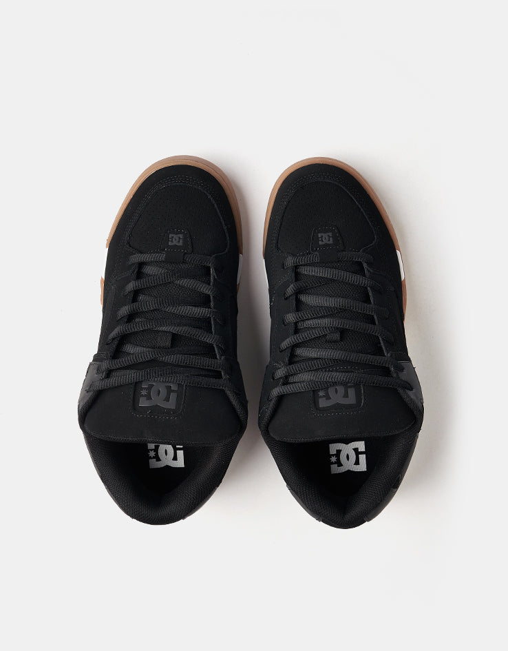 DC Command Skate Shoes - Black/Gum