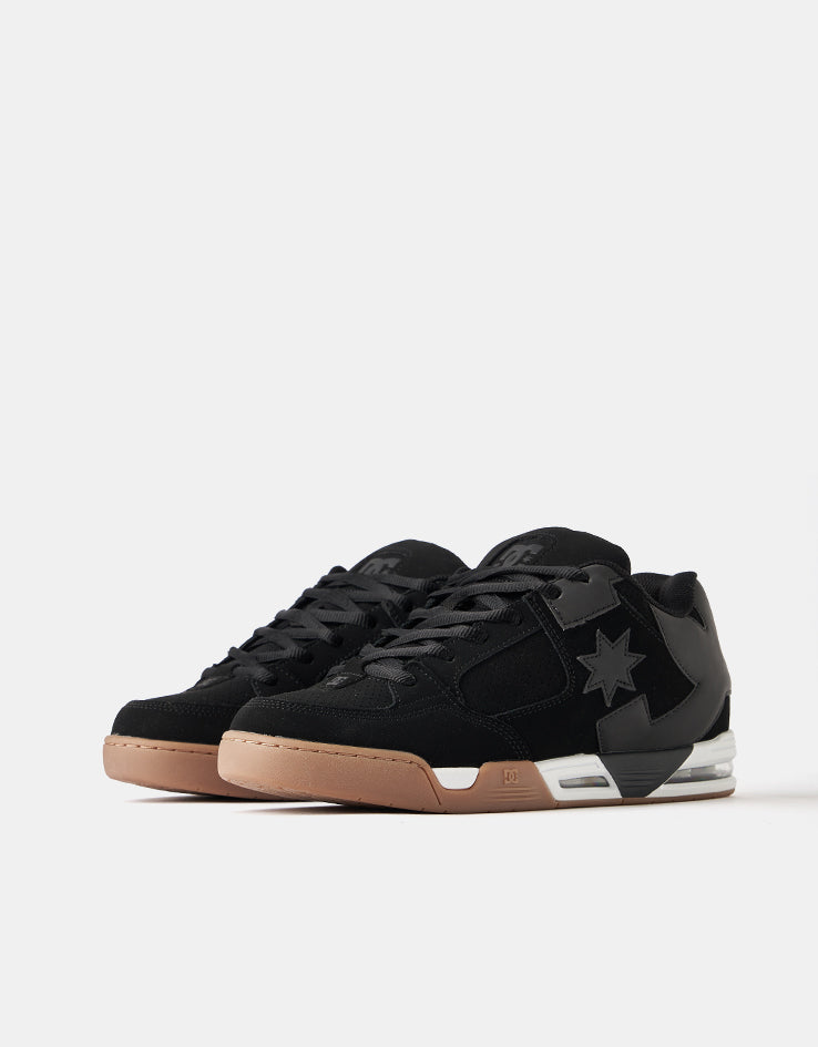 DC Command Skate Shoes - Black/Gum