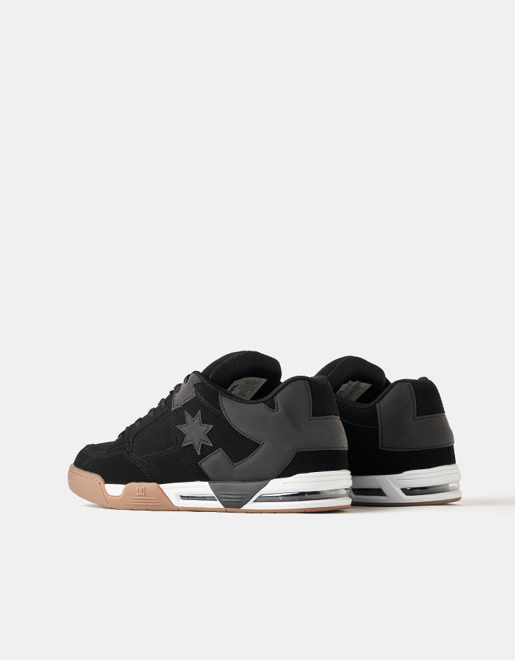DC Command Skate Shoes - Black/Gum