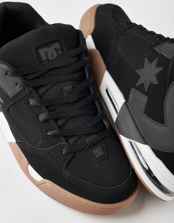 DC Command Skate Shoes - Black/Gum
