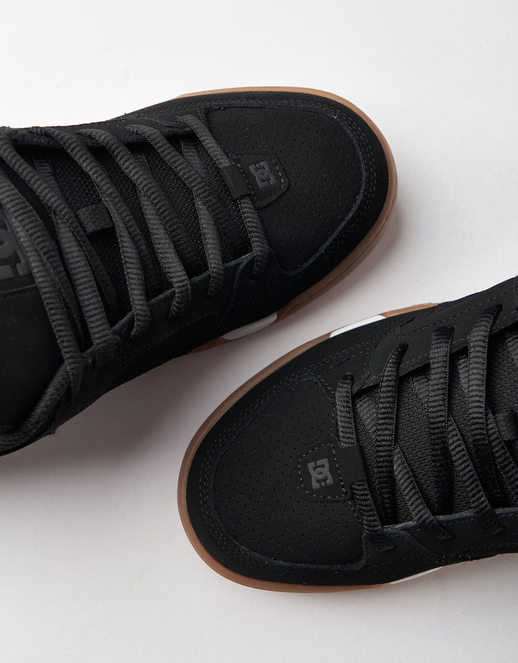 DC Command Skate Shoes - Black/Gum