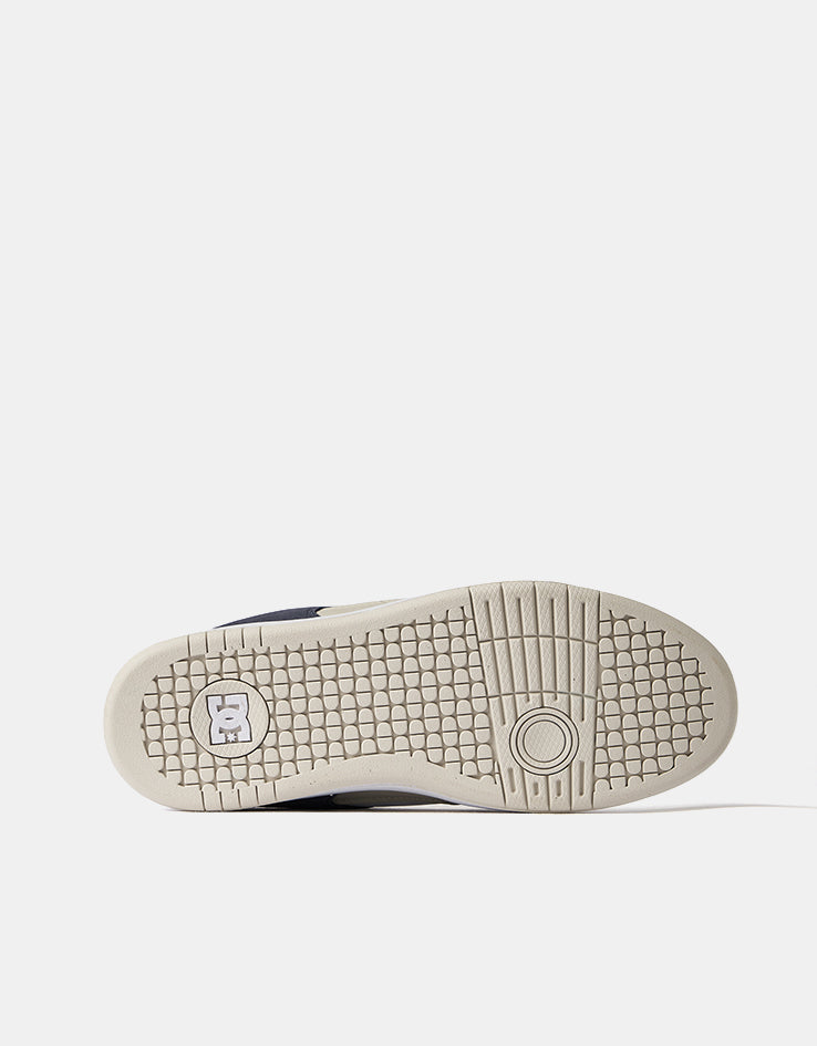 DC Manteca 4 Skate Shoes - Navy/Off White
