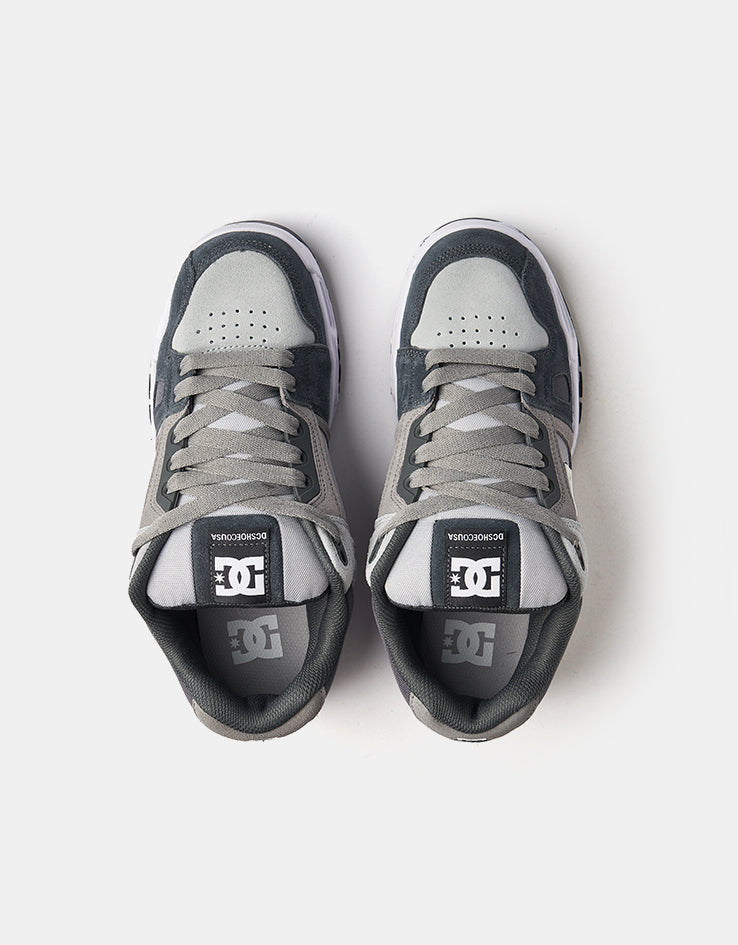DC Stag Skate Shoes - Grey