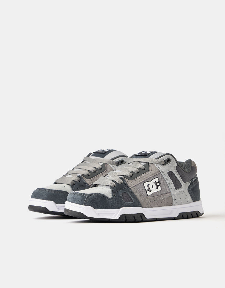 DC Stag Skate Shoes - Grey