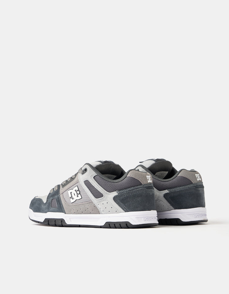 DC Stag Skate Shoes - Grey