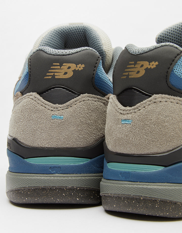 New Balance Numeric 933 Andrew Reynolds Skate Shoes - Mushroom/Light Blue