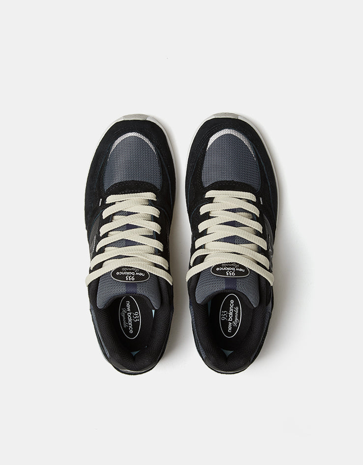 New Balance Numeric 933 Andrew Reynolds Skate Shoes - Black/Navy