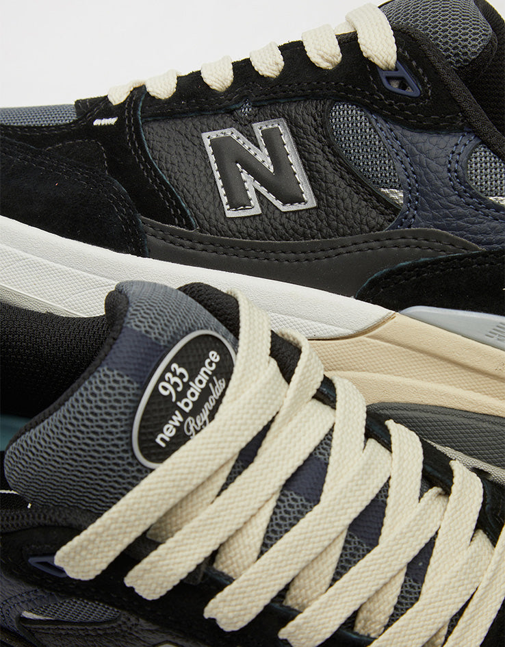 New Balance Numeric 933 Andrew Reynolds Skate Shoes - Black/Navy