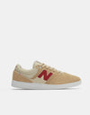 New Balance Numeric 508 Brandon Westgate Skate Shoes - Tan/Red