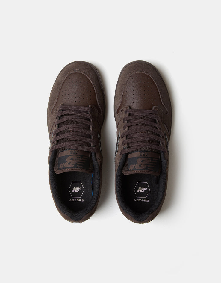 New Balance Numeric 480 Skate Shoes - Chocolate/Chocolate