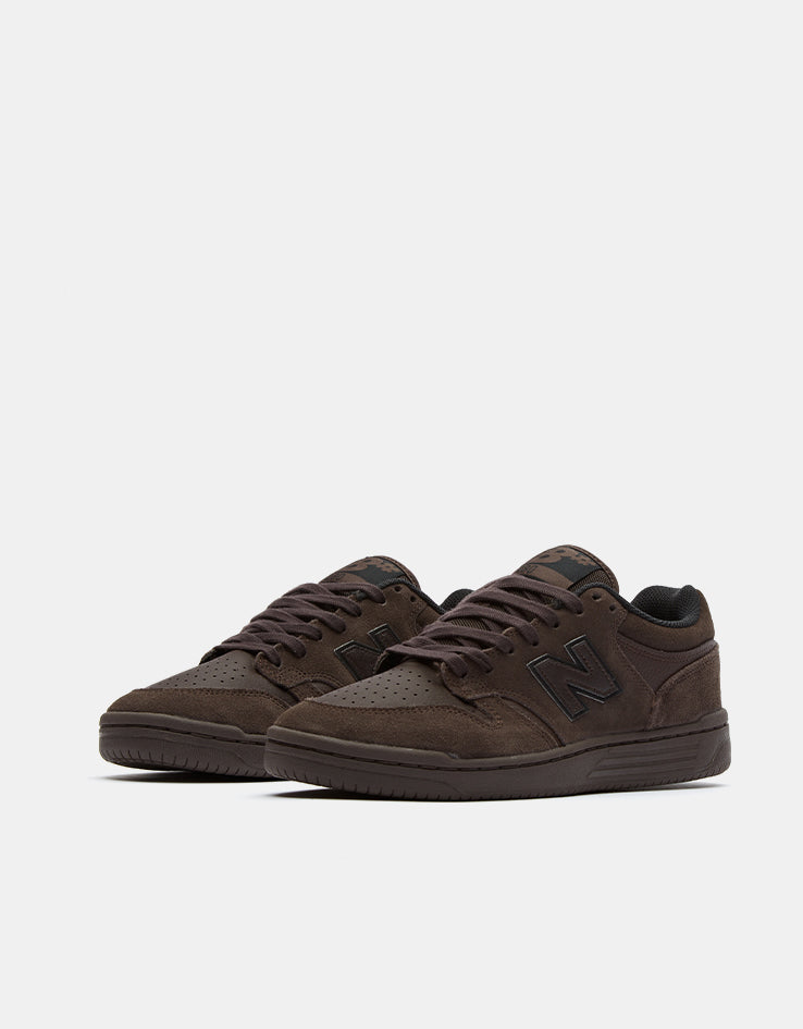 New Balance Numeric 480 Skate Shoes - Chocolate/Chocolate